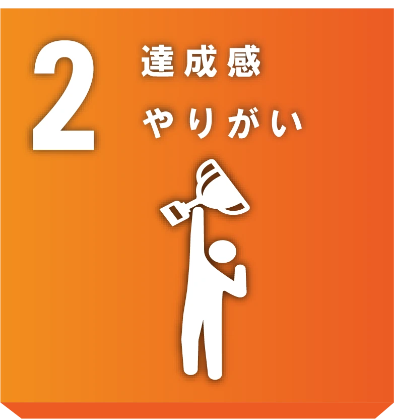 達成感・やりがい